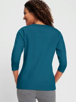 T-shirt à manches 3/4 qualité coton