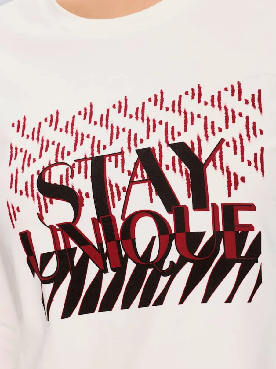 T-shirt à manches 3/4 qualité coton doux sur la peau