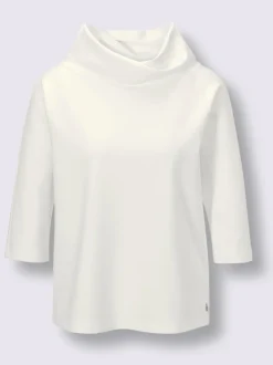 T-shirt moderne à col montant manches raglan confortables