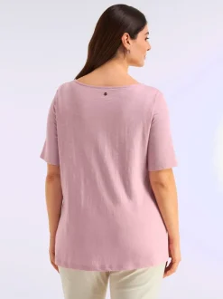 T-shirt à nouer devant