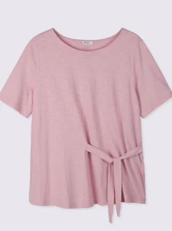 T-shirt à nouer devant