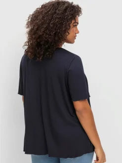 T-shirt plis creux tendance