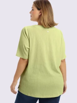 T-shirt qualité structurée facile d'entretien