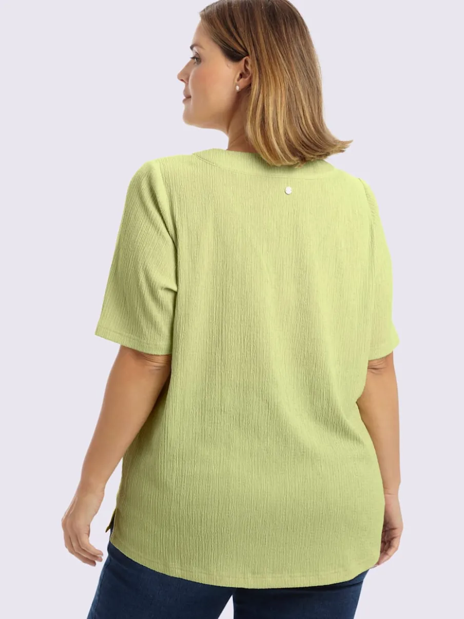 T-shirt qualité structurée facile d'entretien