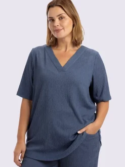 T-shirt qualité structurée facile d'entretien