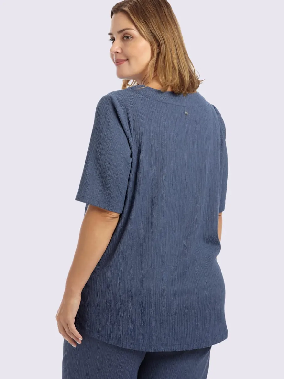 T-shirt qualité structurée facile d'entretien