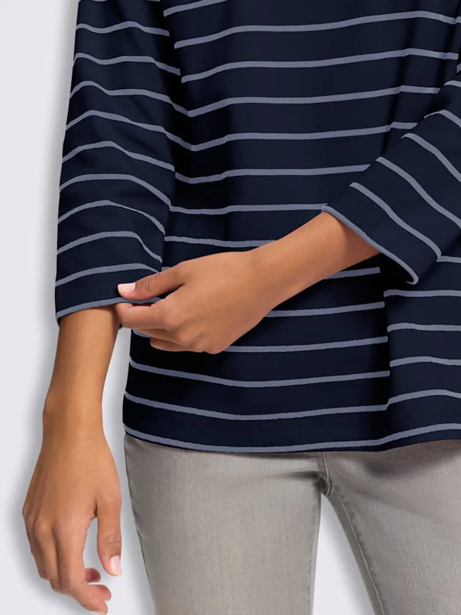 T-shirt rayé pur coton
