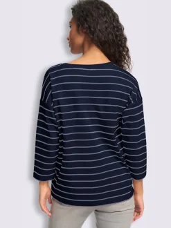 T-shirt rayé pur coton