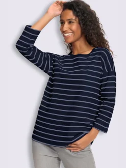 T-shirt rayé pur coton