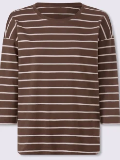 T-shirt rayé pur coton