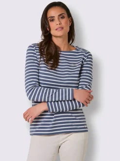 T-shirt rayé qualité coton pima