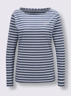 T-shirt rayé qualité coton pima