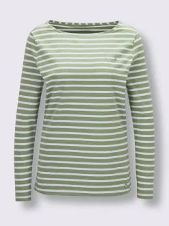T-shirt rayé qualité coton pima