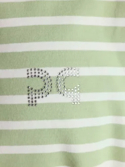 T-shirt rayé qualité coton pima