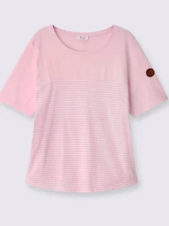 T-shirt à rayures rayures sportives