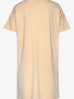 T-shirts de nuit courts avec imprimé et manches courtes
