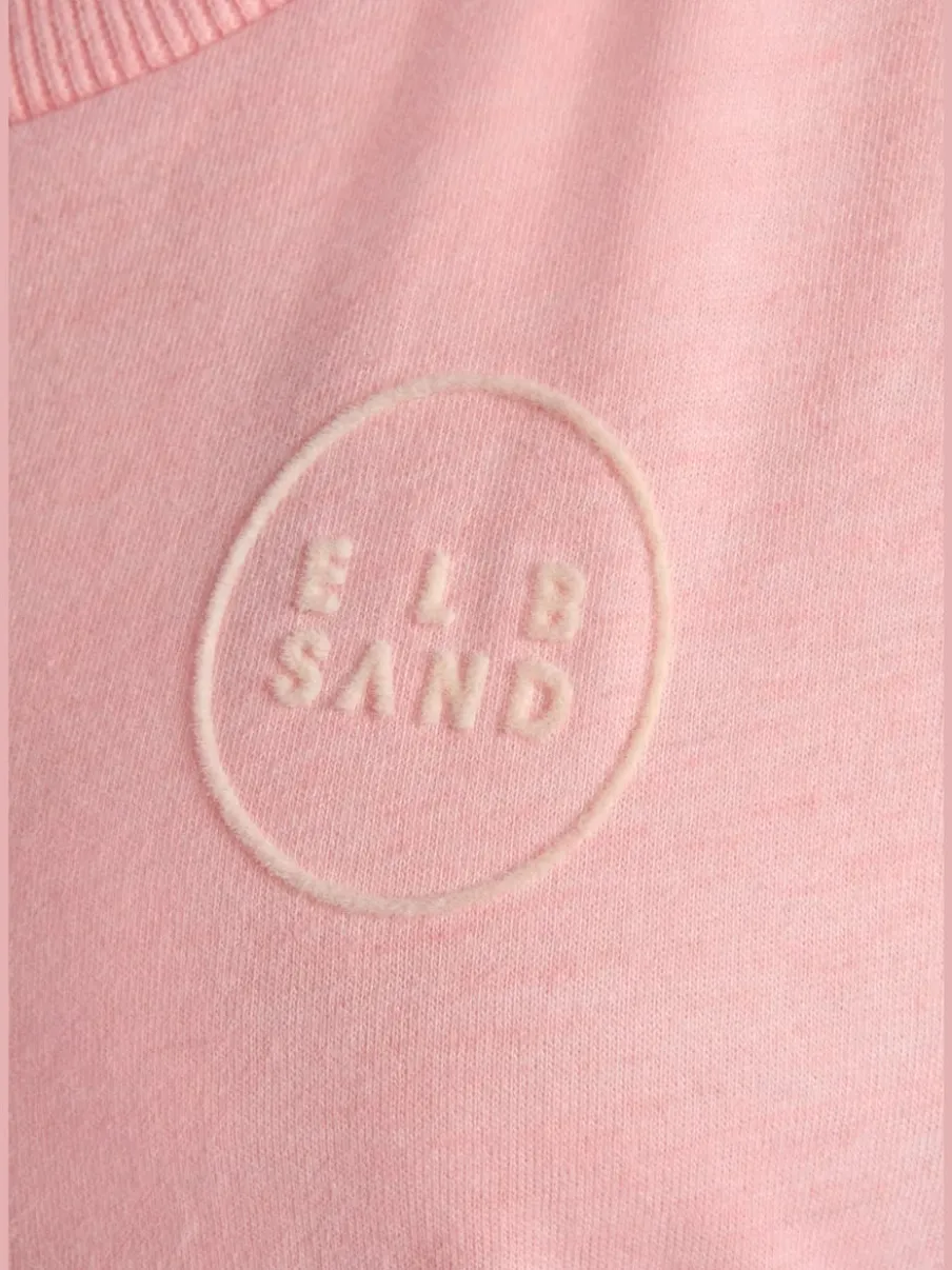 T-shirts encolure ronde avec imprimé et mancherons doux