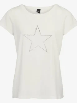 T-shirts en jersey doux à col rond et manches courtes