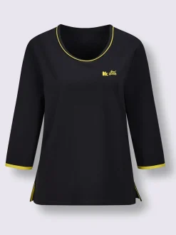 T-shirts manches 3/4 avec broderie feel good