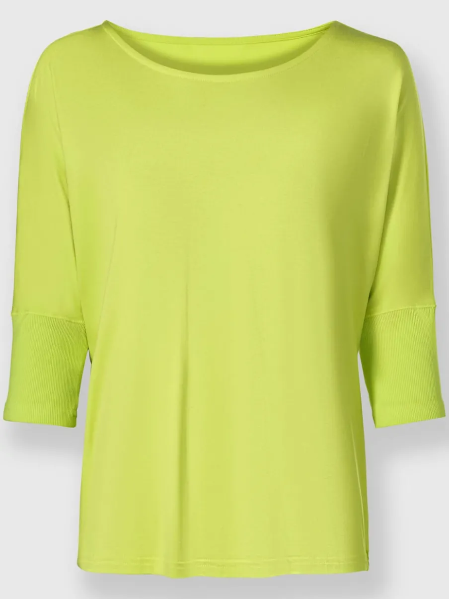 T-shirts à manches chauve-souris encolure ronde confortables