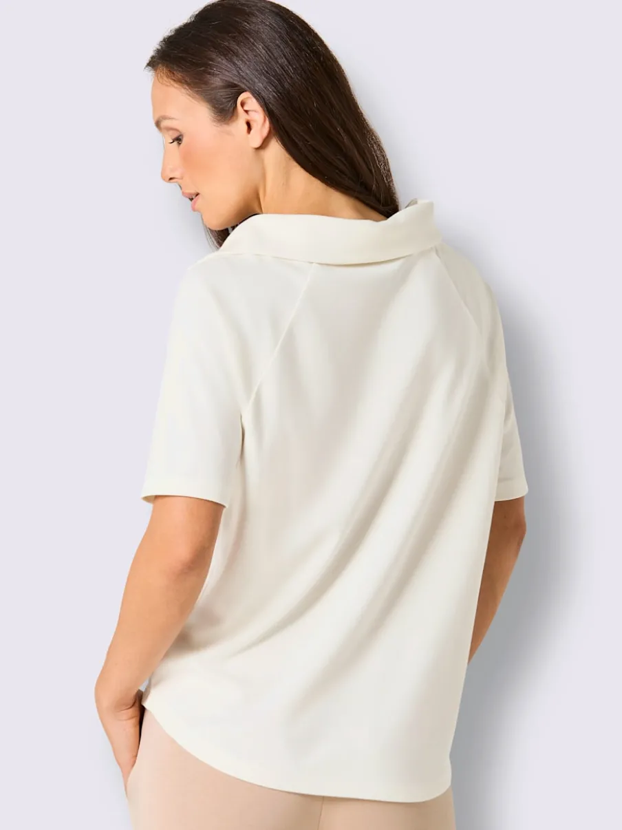 T-shirts à manches courtes avec col à revers chic