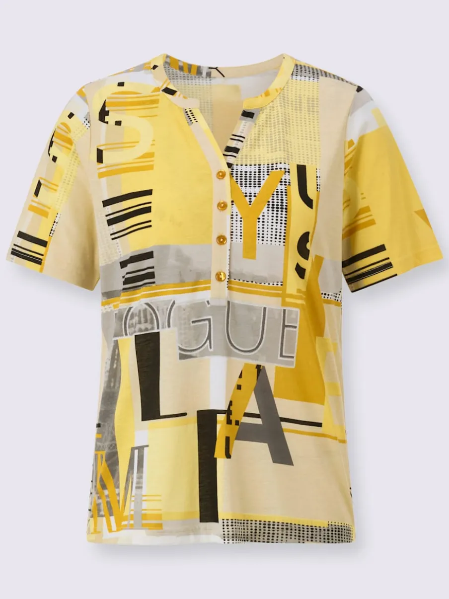 T-shirts à manches courtes avec imprimé graphique léger