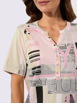 T-shirts à manches courtes avec imprimé graphique léger
