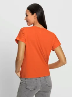 T-shirts à manches courtes avec imprimé 3D encolure ronde