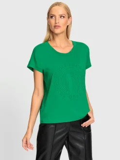 T-shirts à manches courtes avec imprimé 3D encolure ronde