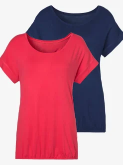 T-shirts à manches courtes coupe décontractée finition douce