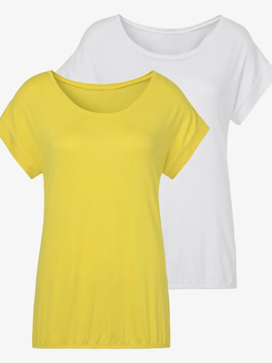 T-shirts à manches courtes coupe décontractée finition douce