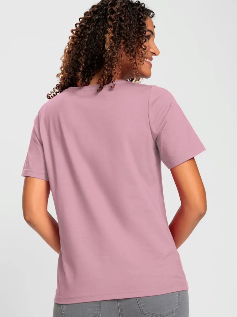 T-shirts à manches courtes en coton doux certifiés GOTS