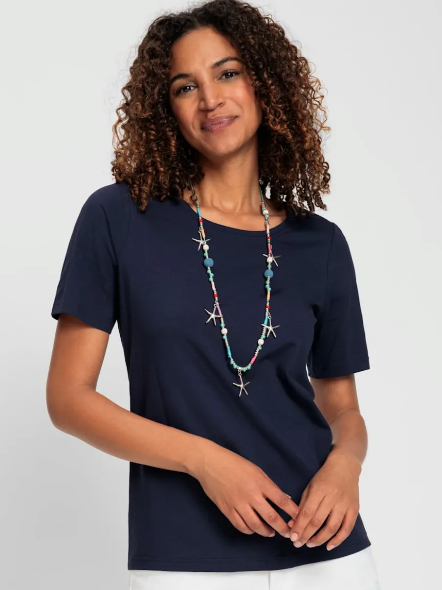 T-shirts à manches courtes en coton doux certifiés GOTS