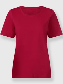 T-shirts à manches courtes en coton doux certifiés GOTS