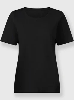 T-shirts à manches courtes en coton doux certifiés GOTS