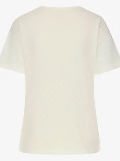 T-shirts à manches courtes en tricot fin ajouré
