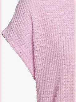 T-shirts à manches courtes en tricot gaufré léger