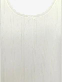 T-shirts à manches longues avec motif ajouré en dentelle