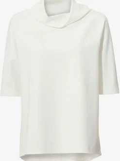 T-shirts à manches trois quarts avec col roulé ample