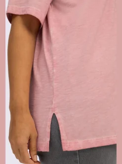 T-shirt superbe broderie florale