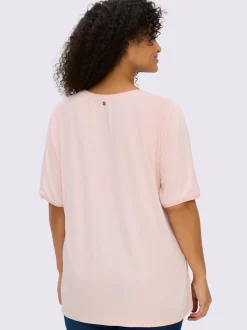 T-shirt superbe mélange de matières