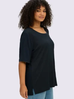 T-shirt superbe mélange de matières