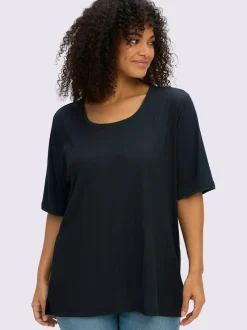 T-shirt superbe mélange de matières