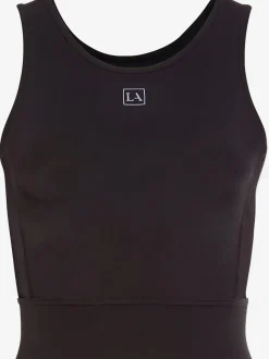 T-shirt technique court avec dos découpé en polyester