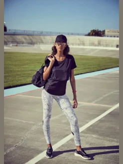 T-shirt technique doublé avec débardeur dos nageur intégré
