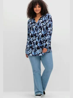 Tunique avec motif floral