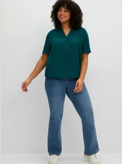 Tunique col chemise ouvert