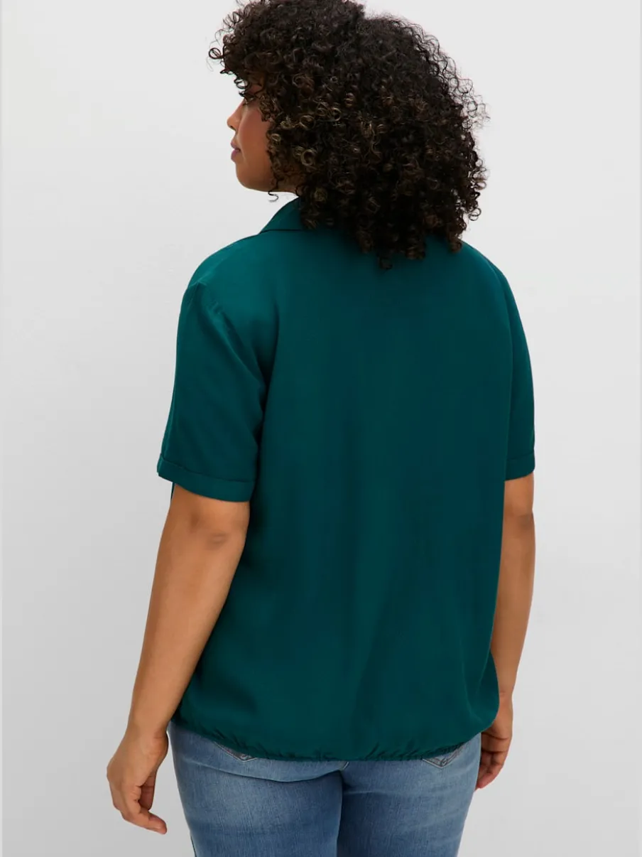 Tunique col chemise ouvert