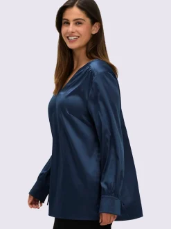 Tunique en satin élégant