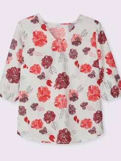 Tunique joli motif floral